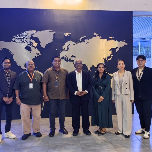 Delegates from ICMS visiting Twintech International University College of Technology